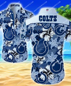 football team indianapolis colts floral summer hawaiian shirt 2