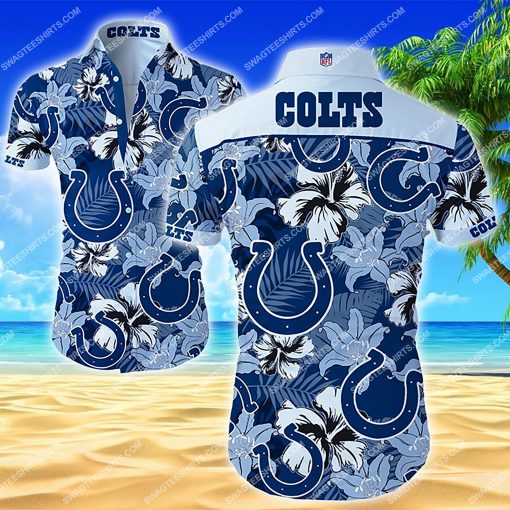 football team indianapolis colts floral summer hawaiian shirt 2 - Copy (3)