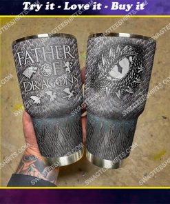 game of thrones father of dragon stainless steel tumbler