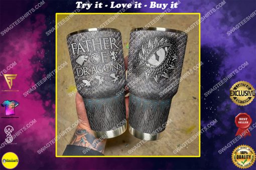 game of thrones father of dragon stainless steel tumbler