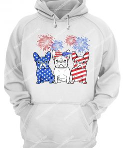 happy independence day french bulldog hoodie 1