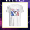 happy independence day french bulldog shirt