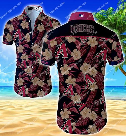 major league baseball arizona diamondbacks hawaiian shirt 2