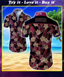 major league baseball arizona diamondbacks hawaiian shirt