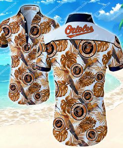 major league baseball baltimore orioles summer hawaiian shirt - Copy (2)