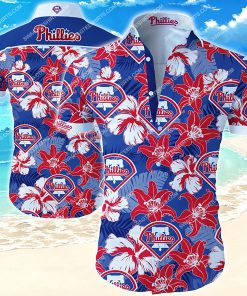 major league baseball philadelphia phillies hawaiian shirt 2