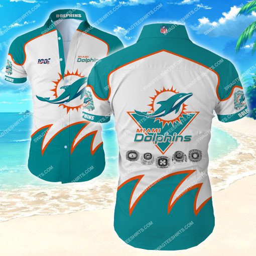 miami dolphins all over print hawaiian shirt 2 - Copy (2)