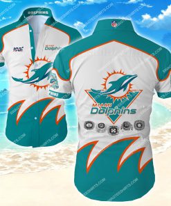 miami dolphins all over print hawaiian shirt 2 - Copy