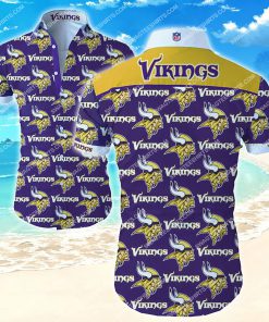 minnesota vikings football all over print hawaiian shirt 2 - Copy (2)
