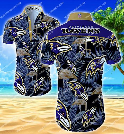 national football league baltimore ravens team hawaiian shirt 2 - Copy