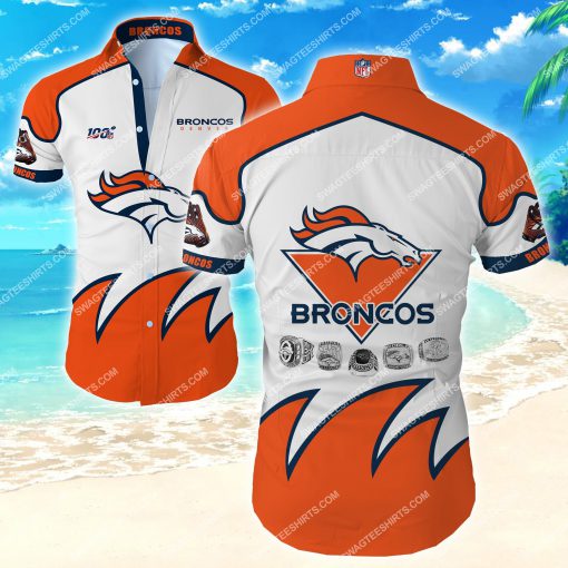 national football league denver broncos team hawaiian shirt 2