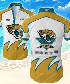 national football league jacksonville jaguars team hawaiian shirt 2