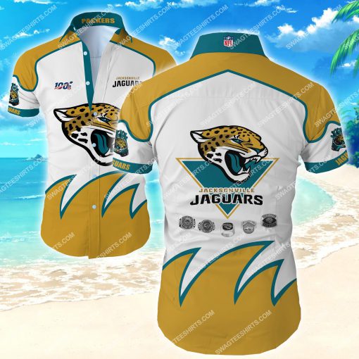 national football league jacksonville jaguars team hawaiian shirt 2