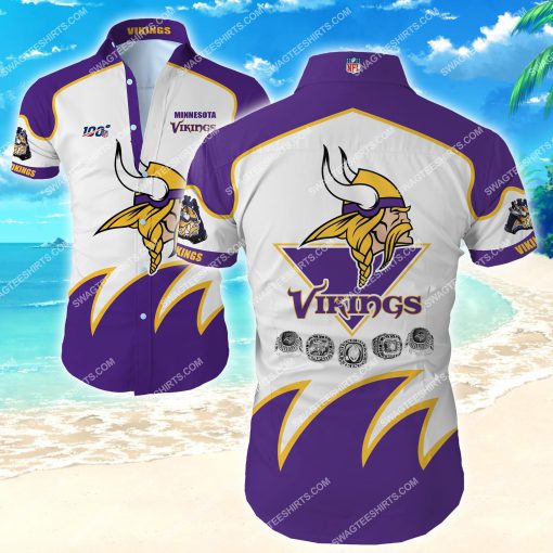 national football league minnesota vikings hawaiian shirt 2 - Copy