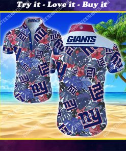 national football league new york giants hawaiian shirt