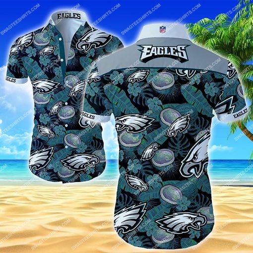 national football league philadelphia eagles hawaiian shirt 2 - Copy