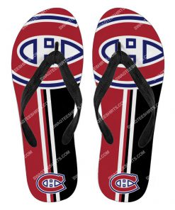 national hockey league montreal canadiens full printing flip flops 2 - Copy (2)