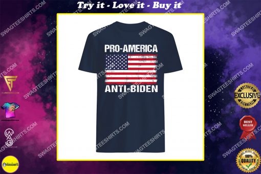 political pro america anti biden shirt