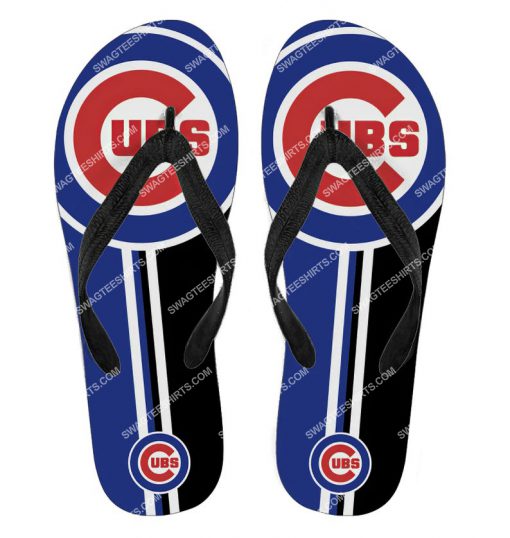 the chicago cubs baseball full printing flip flops 2 - Copy (2)