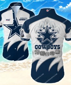the dallas cowboys football team hawaiian shirt 2