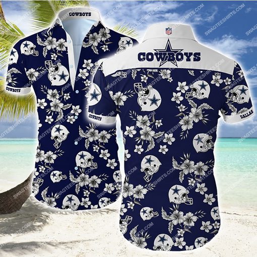 the dallas cowboys football team summer hawaiian shirt 2