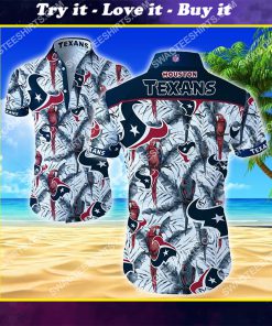 the houston texans football team summer hawaiian shirt