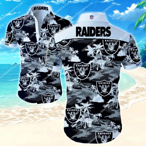 the las vegas raiders champions summer hawaiian shirt 2
