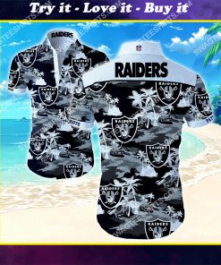 the las vegas raiders champions summer hawaiian shirt