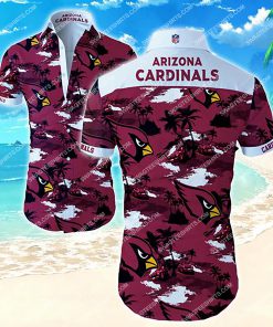 tropical arizona cardinals football team summer hawaiian shirt 2