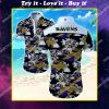 tropical baltimore ravens football team summer hawaiian shirt
