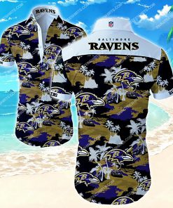 tropical baltimore ravens football team summer hawaiian shirt 2 - Copy (2)