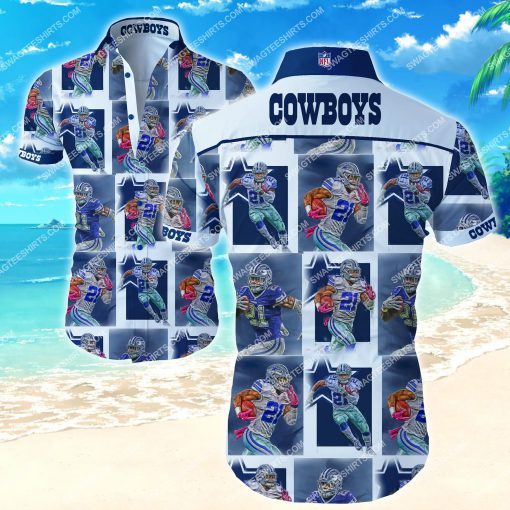 tropical dallas cowboys football team summer hawaiian shirt 2 - Copy (2)