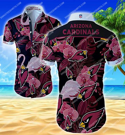 tropical flower arizona cardinals summer hawaiian shirt 2 - Copy (2)