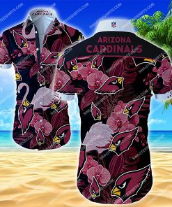 tropical flower arizona cardinals summer hawaiian shirt 2 - Copy