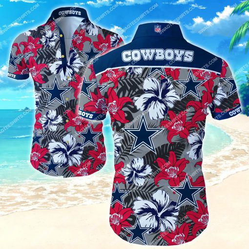 tropical flower dallas cowboys football team hawaiian shirt 2 - Copy (3)