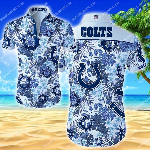 tropical indianapolis colts football team summer hawaiian shirt 2 - Copy (2)