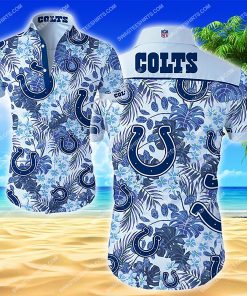 tropical indianapolis colts football team summer hawaiian shirt 2 - Copy