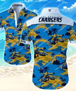 tropical los angeles chargers all over print hawaiian shirt 2 - Copy (3)