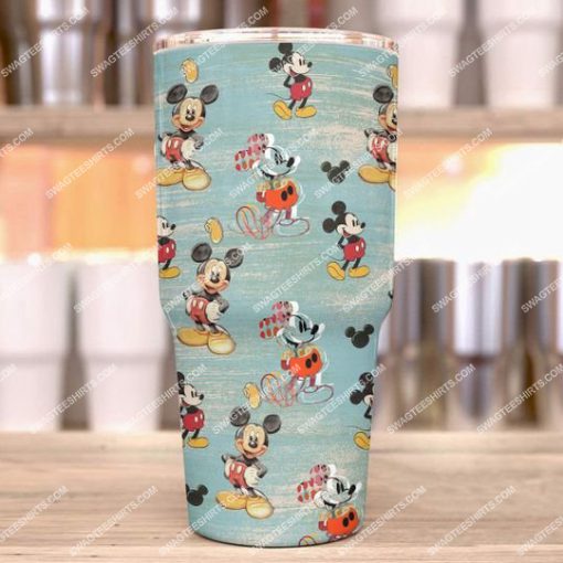 walt disney's animated cartoons mickey mouse stainless steel tumbler 2(1)