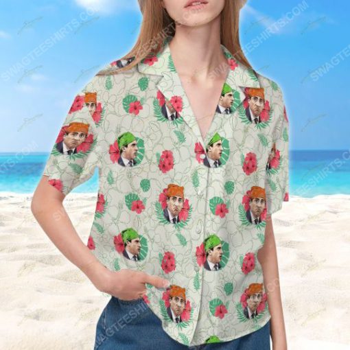 A motley group of office workers summer vacation hawaiian shirt 1(1)