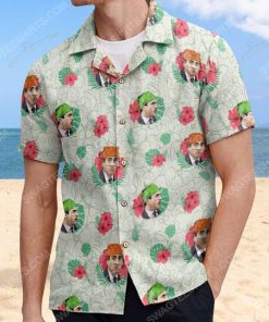A motley group of office workers summer vacation hawaiian shirt 2(1)