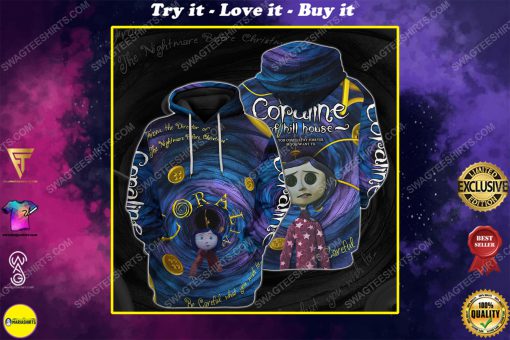 Coraline of hill house horror movie for halloween night shirt
