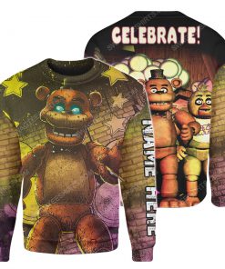 Custom five nights at freddy's for halloween night sweatshirt 1