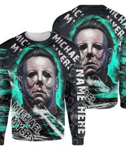 Custom michael myers horror movie for halloween night sweatshirt 1
