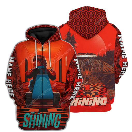 Custom the shining horror movie for halloween night zip hoodie 1