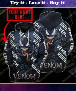 Custom venom horror movie for halloween night shirt
