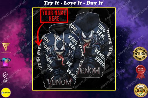 Custom venom horror movie for halloween night shirt