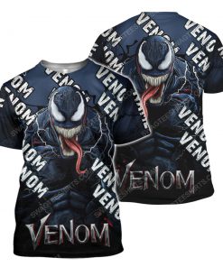 Custom venom horror movie for halloween night tshirt 1