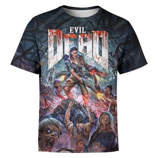 Evil dead horror movie halloween day all over print tshirt 1
