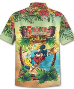 It's 5 o'clock somewhere beach bar mickey mouse hawaiian shirt 3(1)